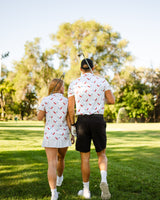 Ryde'r Die USA Golf Polo. Women's. LIMITED EDITION. - Yatta Golf