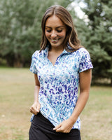 Safari Links Women's Golf Polo - Yatta Golf