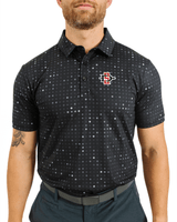 SDSU Black Glitter Polo - Yatta Golf