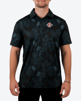 SDSU Dark Pineapple Polo - Yatta Golf
