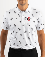 SDSU Palm Noir Polo - Yatta Golf