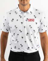 SDSU Palm Noir Polo - Yatta Golf