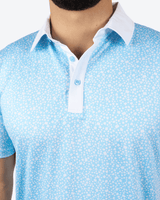 Sky Puff Golf Polo - Yatta Golf