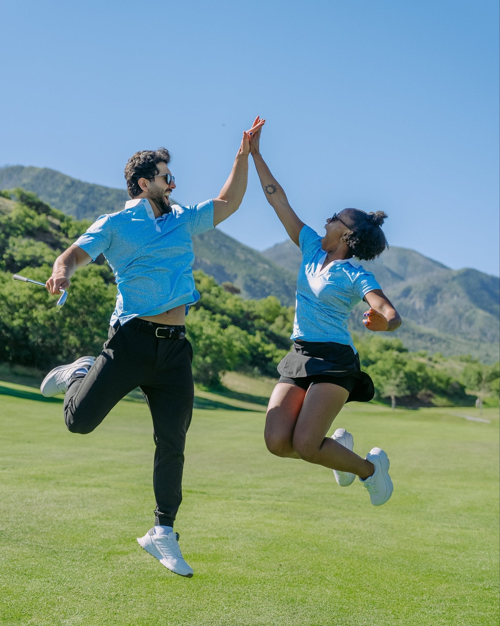 Sky Puff Women's Golf Polo - Yatta Golf