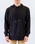 Solid Black Hoodie - Men's - Yatta Golf