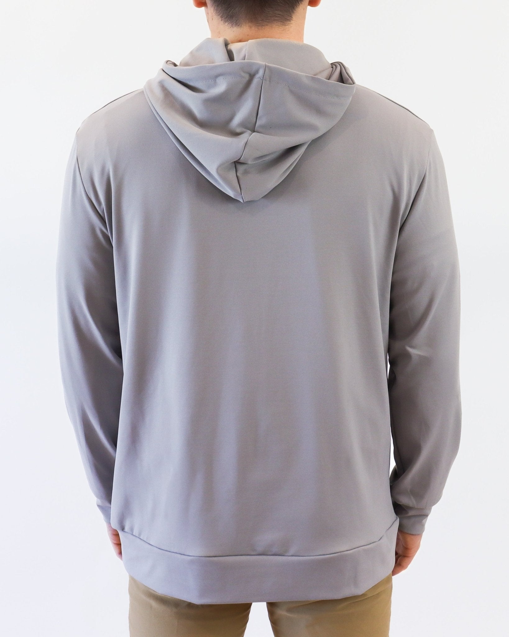 Solid Grey Hoodie - Men's - Yatta Golf