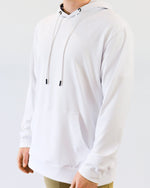 Solid White Hoodie - Men's - Yatta Golf