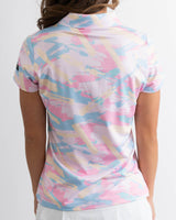 Spring Track Women's Golf Polo - Yatta Golf