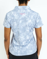 Stormy Greens Women's Golf Polo - Yatta Golf