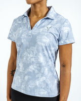 Stormy Greens Women's Golf Polo - Yatta Golf