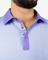 Subtle Dahlia Golf Polo - Yatta Golf