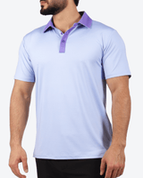 Subtle Dahlia Golf Polo - Yatta Golf