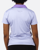 Subtle Dahlia Women's Golf Polo - Yatta Golf