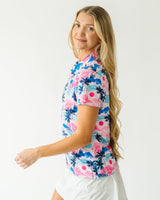 Sunset Swing Women's Golf Polo - Yatta Golf