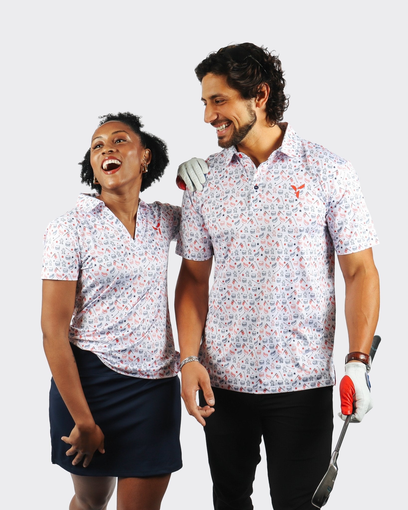 Swing 'N Sizzle Golf Polo LIMITED EDITION - Yatta Golf