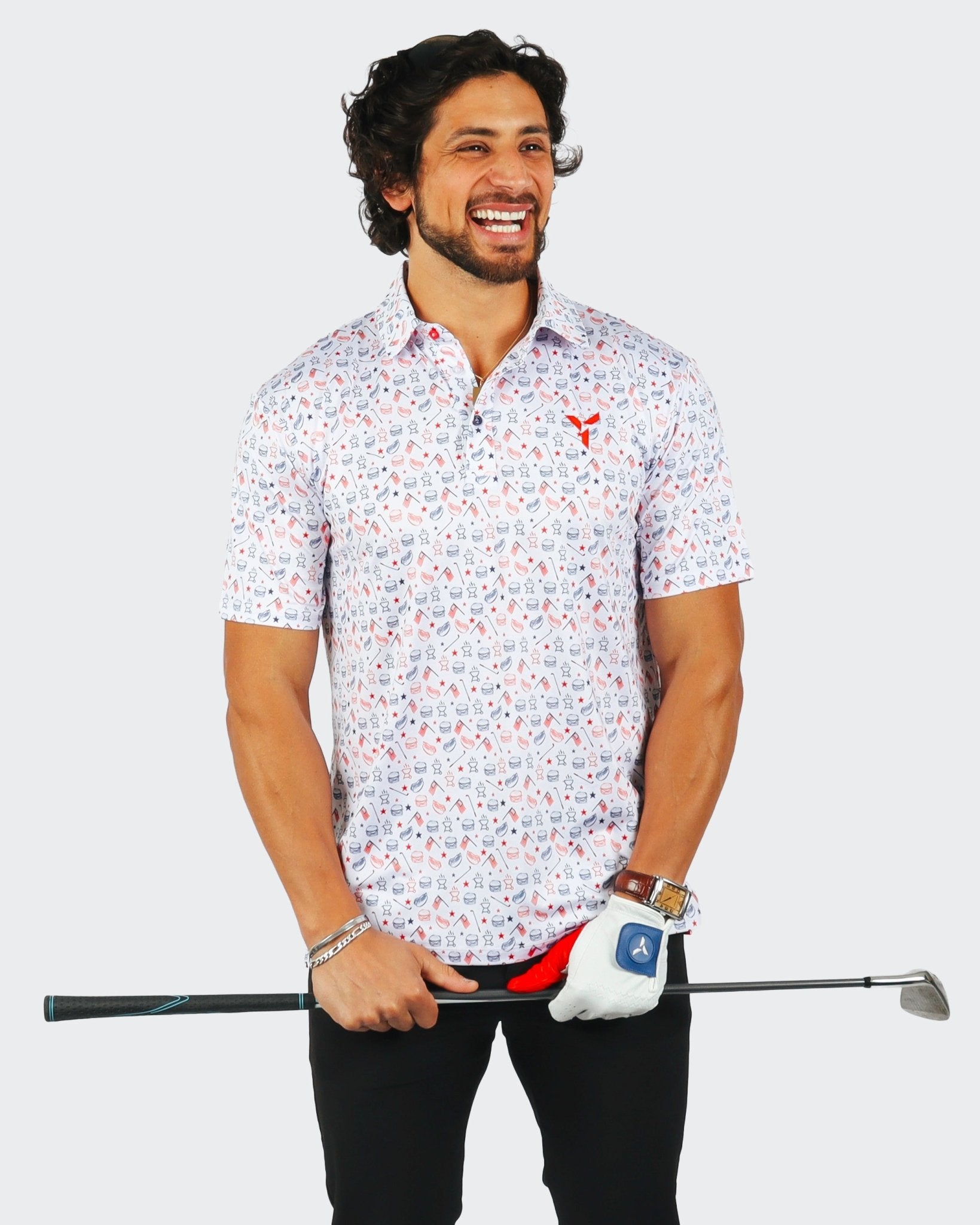 Swing 'N Sizzle Golf Polo LIMITED EDITION - Yatta Golf