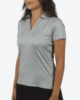 The Gray Women's Golf Polo - Yatta Golf