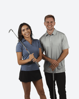 The Navy Women's Golf Polo - Yatta Golf