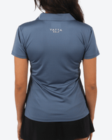 The Navy Women's Golf Polo - Yatta Golf