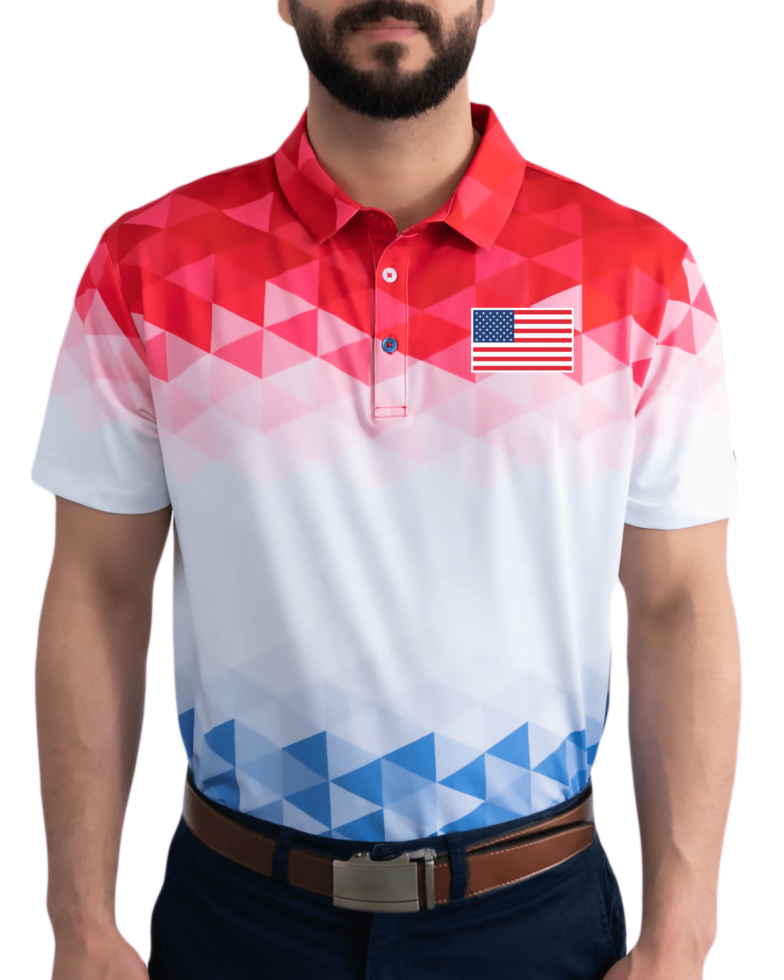 Yatta Us Basic Golf Shirts The US Golf USA