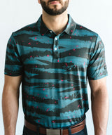 Tiger Camo Golf Polo