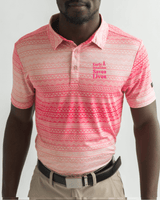 Tribe Vibe Polo Cancer Awareness Edition - Yatta Golf
