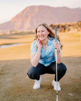 Tropical Chill Women's Golf Polo - Yatta Golf