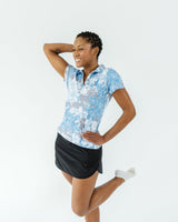 Tropical Mist Women's Golf Polo - Yatta Golf