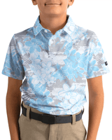 Tropical Mist Youth Golf Polo - Yatta Golf