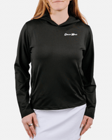 Tulane Black Daybreak Women's Hoddie - Yatta Golf