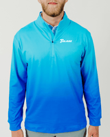 Tulane Caribbean Fade Q-Zip - Yatta Golf