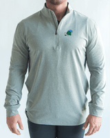 Tulane Light Grey Quarter Zip - Yatta Golf