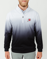 U of U Black Birdie Quarter Zip - Yatta Golf