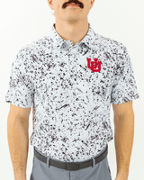 U of U Cookies & Cream Polo - Yatta Golf
