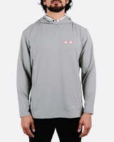 U of U Gray Daybreak Hoodie - Yatta Golf