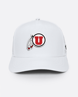 U of U White Golf Hat - Yatta Golf