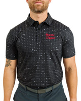 UH Black Glitter Polo - Yatta Golf