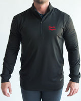 UH Black Quarter Zip - Yatta Golf