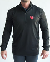 UH Black Quarter Zip - Yatta Golf