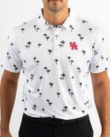 UH Palm Noir Polo - Yatta Golf