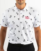 UH Palm Noir Polo - Yatta Golf