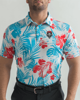 UNM Red White & Beaches Polo - Yatta Golf