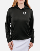 USU Black Daybreak Women's Hoodie - Yatta Golf