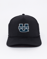 USU Hat Black - Yatta Golf