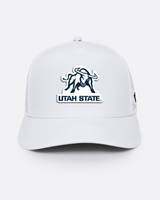 USU Hat White - Yatta Golf