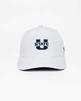 USU Hat White - Yatta Golf