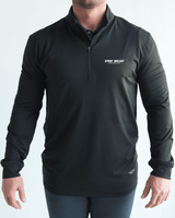 UVU Black Quarter Zip - Yatta Golf