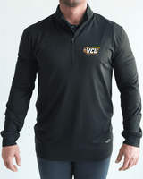 VCU Black Quarter Zip - Yatta Golf