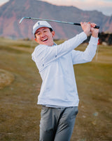 White Hoodie - Men's - Yatta Golf