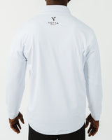 White Quarter Zip - Men's - Yatta Golf